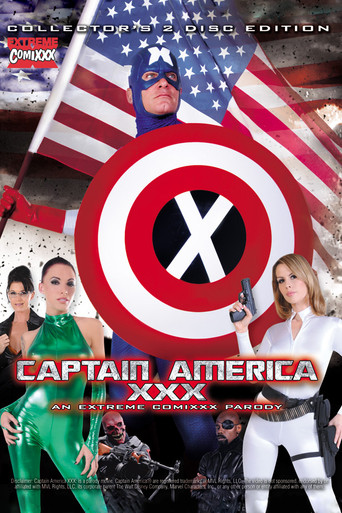 Movie poster for Captain America XXX: An Extreme Comixxx Parody (2011)