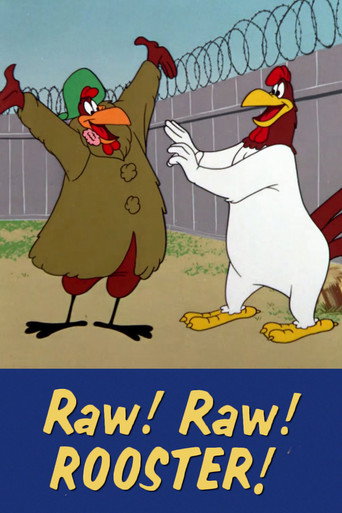 Movie poster for Raw! Raw! Rooster! (1956)
