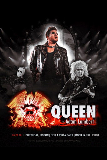 Movie poster for Queen & Adam Lambert: Rock in Rio (Lisboa) (2016)