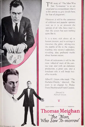 The Man Who Saw Tomorrow poster