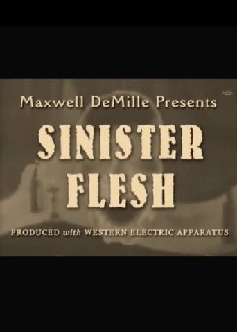 Movie poster for Sinister Flesh (1976)