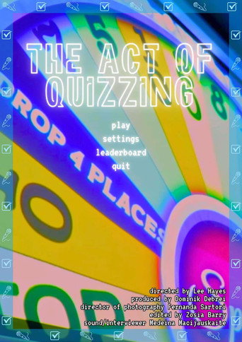 Movie poster for The Act Of Quizzing (2026)