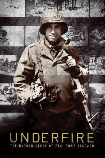 Movie poster for Underfire: The Untold Story of Pfc. Tony Vaccaro (2016)