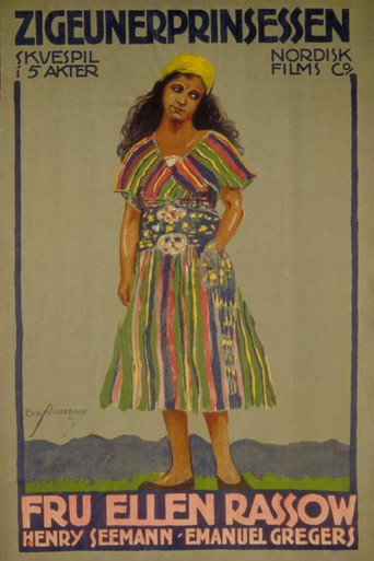 Movie poster for Zigeunerprinsessen (1918)