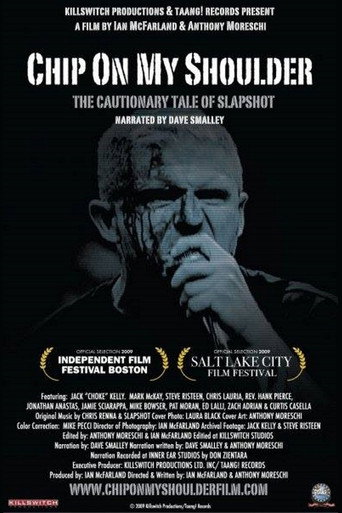Movie poster for Chip On My Shoulder: The Cautionary Tale of Slapshot (2009)