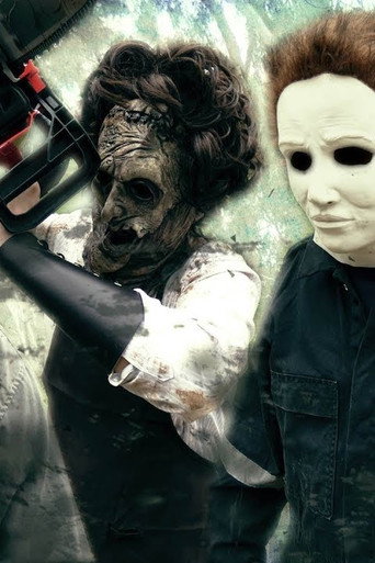 Movie poster for JASON VOORHEES vs LEATHERFACE vs GHOSTFACE vs MICHAEL MYERS | Horror Battle Fan Film (2017)