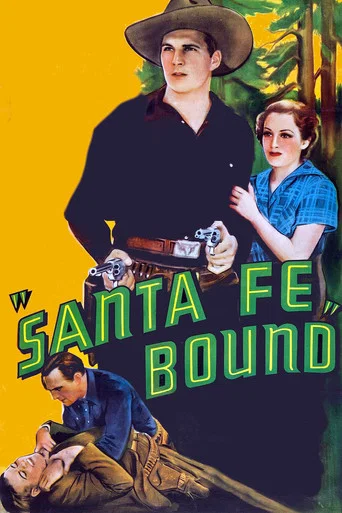 Movie poster for Santa Fe Bound (1936)