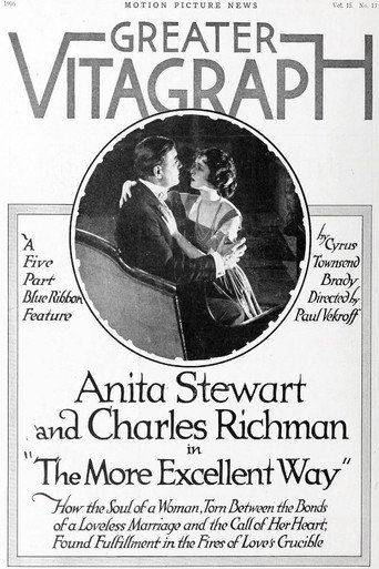 Movie poster for The More Excellent Way (1917)