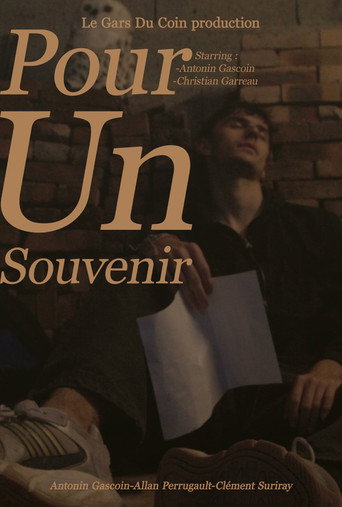 Movie poster for Pour un souvenir (2025)