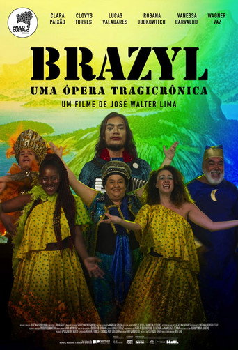 Movie poster for Brazyl, uma Ópera Tragicrônica (2024)