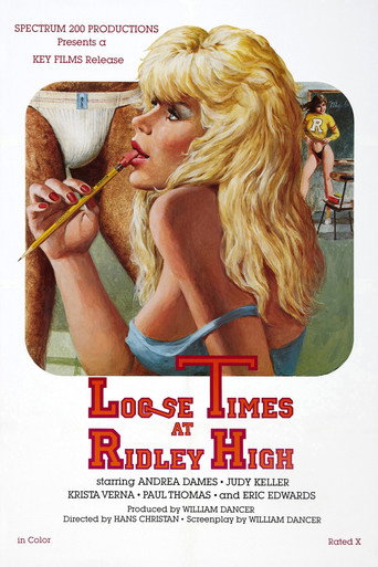 Movie poster for Loose Times at Ridley High (1984)