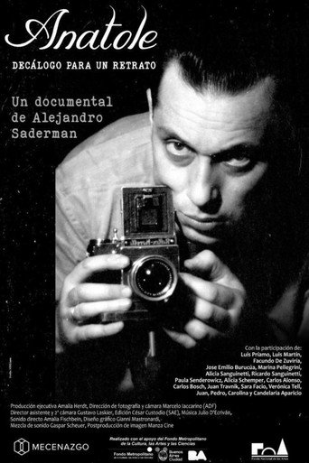 Movie poster for Anatole, decálogo de un retrato (2022)