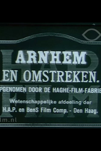Movie poster for Arnhem and Surroundings (1919)