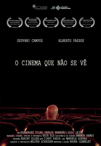 Movie poster for O Cinema Que Não Se Vê (2018)