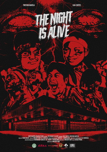 Movie poster for The Night is Alive (2025)