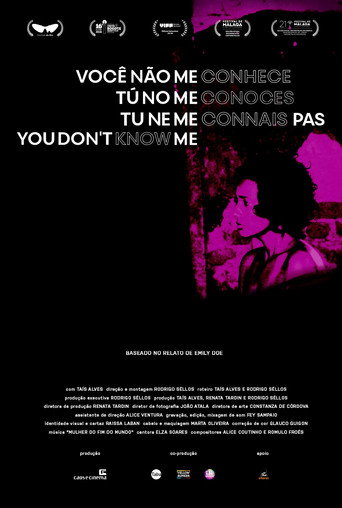 Movie poster for Você Não Me Conhece (2018)