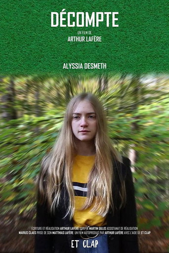 Movie poster for Décompte (2020)