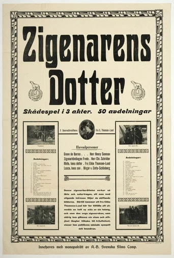 Movie poster for Zigøjnerblod (1915)
