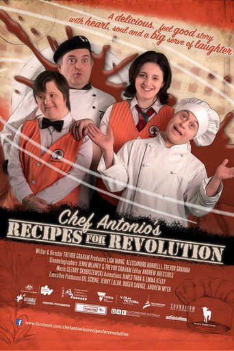 Movie poster for Chef Antonio's Recipes for Revolution (2022)