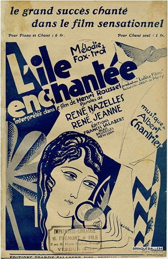 Movie poster for L'Ile enchantée (1927)