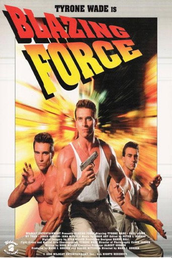 Movie poster for Blazing Force (1999)