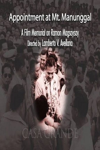 Movie poster for Appointment at Mount Manunggal (1966)