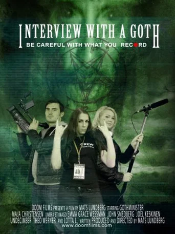Movie poster for Interview with a Goth (2010)