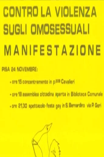 Movie poster for Pisa 1979-2009: The First Gay Parade 30 Years Later (2014)