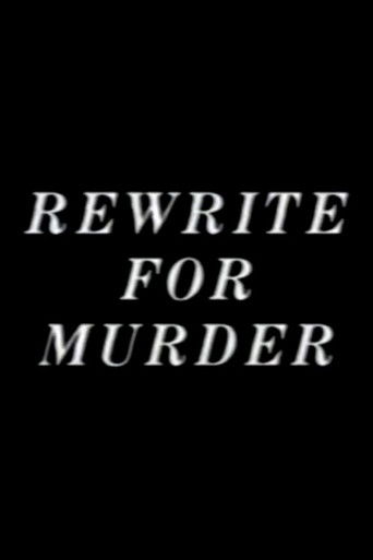 Rewrite for Murder poster