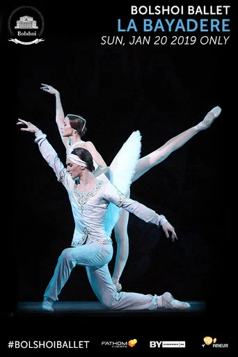 Movie poster for Bolshoi Ballet: La Bayadère (2019)