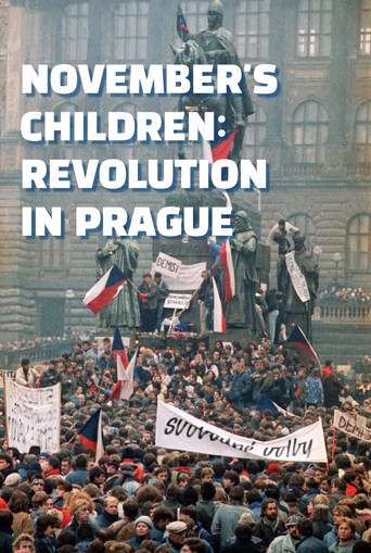 Movie poster for November's Children: Revolution in Prague (1991)