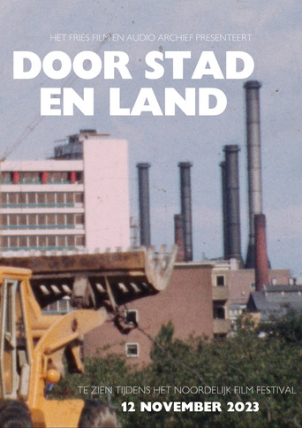 Movie poster for Door stad en land (2023)