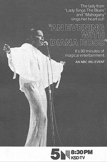 Movie poster for An Evening with Diana Ross (1977)