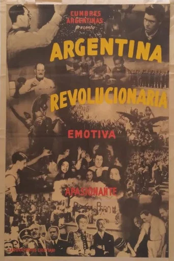 Movie poster for Argentina revolucionaria (1948)