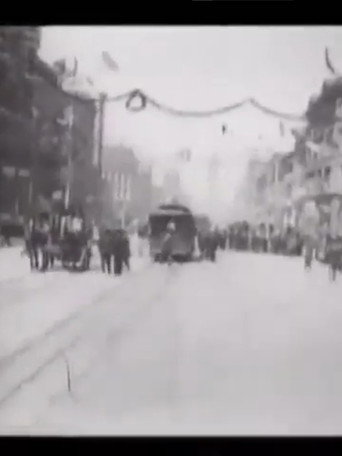 Movie poster for Over Route of Roosevelt Parade in an Automobile (1903)