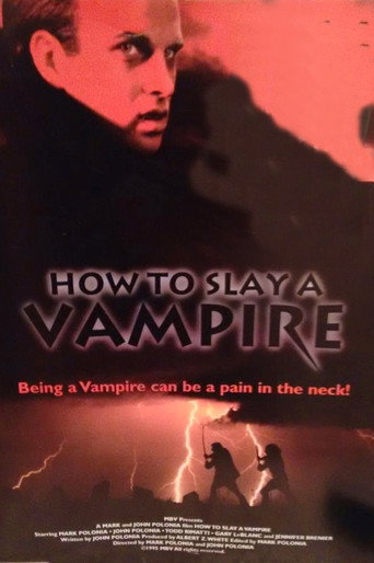 Movie poster for How to Slay a Vampire (1995)