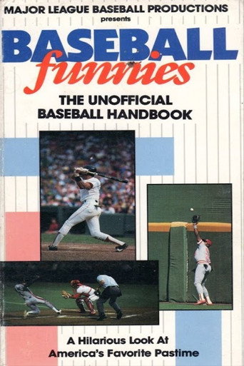 Movie poster for Baseball Funnies: The Unofficial Baseball Handbook (1988)