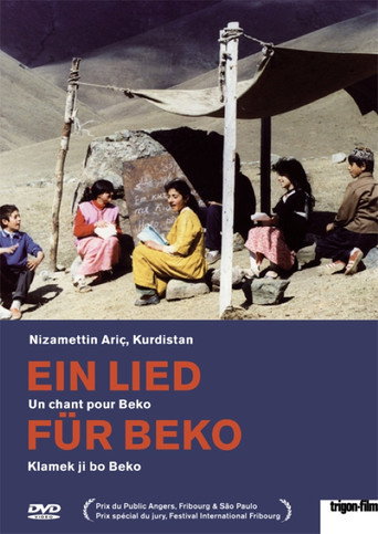 Movie poster for A Song for Beko (1992)