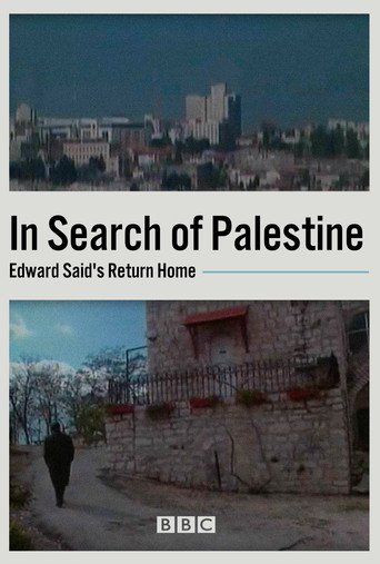 Movie poster for In Search of Palestine: Edward Said's Return Home (1998)
