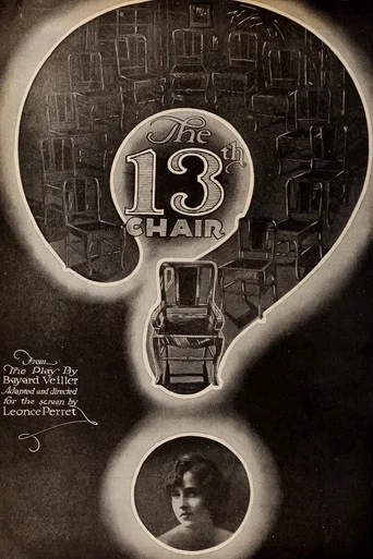 Movie poster for The Thirteenth Chair (1919)