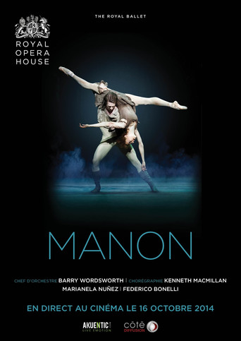 Movie poster for Royal Ballet: Manon (2014)