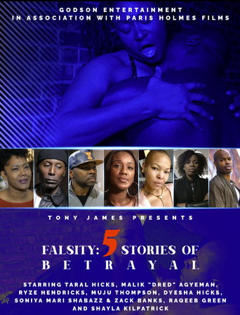 Movie poster for Falsity: 5 Stories of Betrayal (2019)