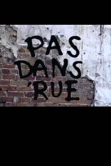 Pas dans 'rue poster
