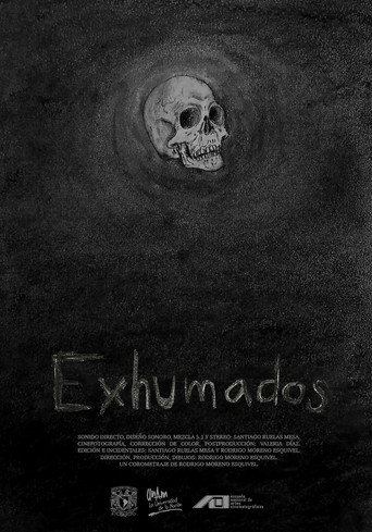 Movie poster for Exhumados (2022)