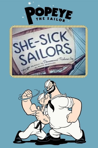 Movie poster for She-Sick Sailors (1944)