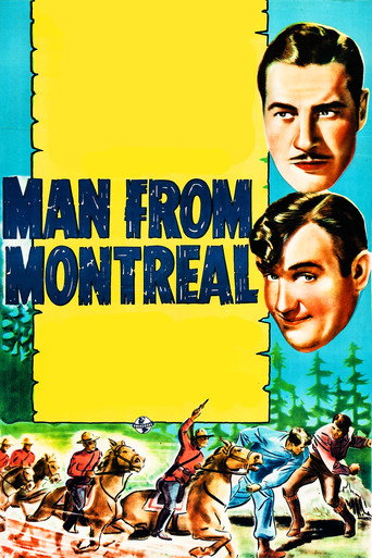 Movie poster for The Man from Montreal (1939)