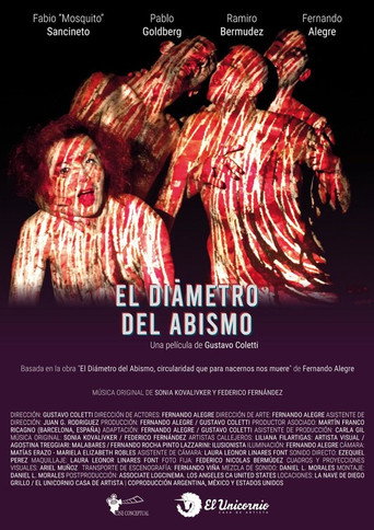 Movie poster for El diámetro del abismo (2024)