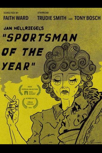 Movie poster for Jan Hellriegel's "Sportsman of the Year"
