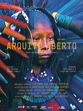 Movie poster for Arquivo Aberto (2025)