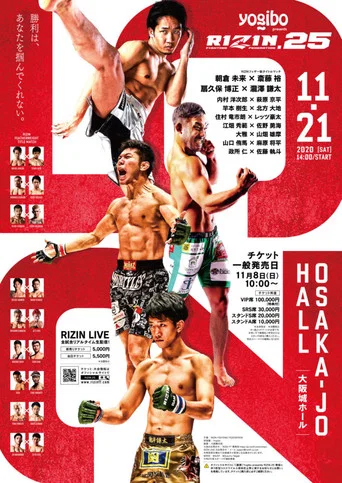 Movie poster for RIZIN 25 (2020)